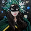 Universal Sight, oil on canvas, 16x24 in, Jessica Siemens 2022