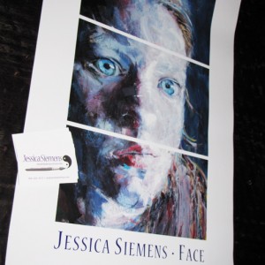 Jessica's new cards and print, for sale at ArtWalk