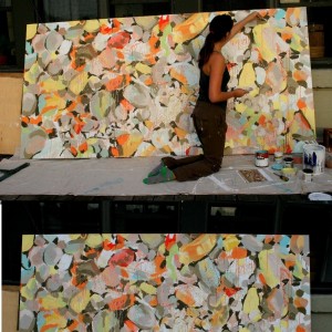 Rock Meditation in Progress Jessica Siemens
