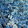 Blue Leaves, oil on canvas, 105x45 in, Jessica Siemens 2009, 2010 Aztec Purchase Award, San Diego State University, California