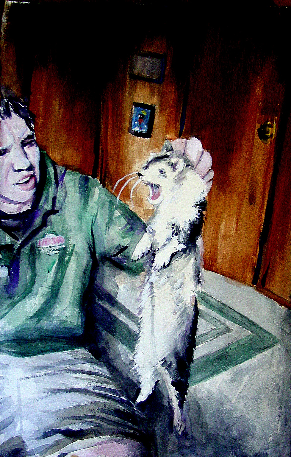 bobby-the-ferret-watercolor-jessica-siemens-2009