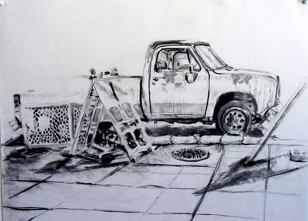 dirty-truck-charcoa18x24l-jessica-siemens-2009