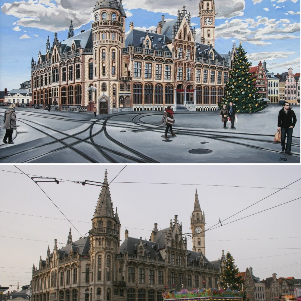 The Old Post Office in Ghent, Belgium